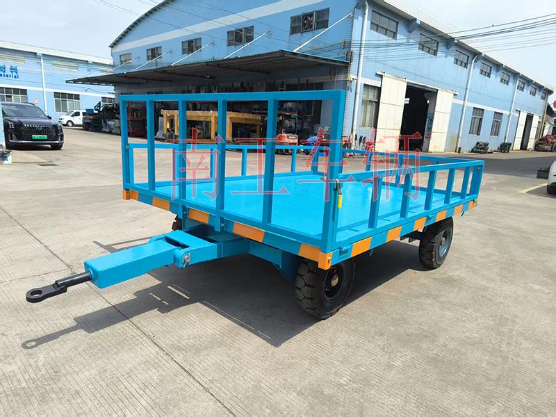 5吨下翻式护栏半岛（中国）一站式服务平台 牵引全挂工具拖车