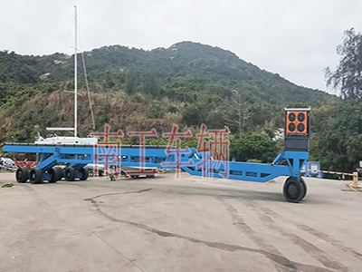 100吨重型游艇拖车 船体拖车1I.jpg